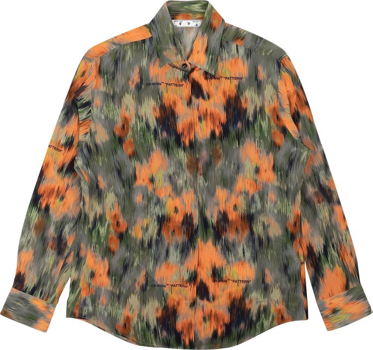 

Рубашка Off-White Floral Chine Basic Shirt 'Multicolor', разноцветный