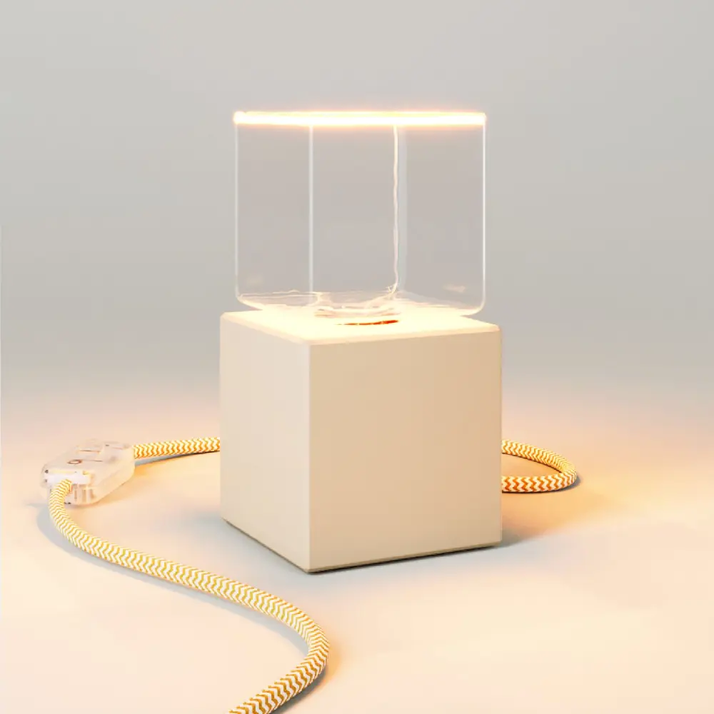 

Настольная лампа Creative Cables Colorful Cubetto, желтый