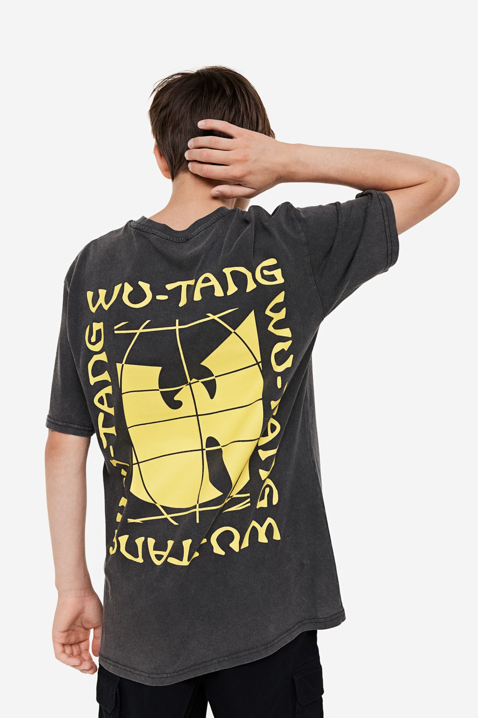 Футболка H&M Kids Printed Wu-Tang Clan, черный – купить по выгодным ценам с  доставкой из-за рубежа через сервис «CDEK.Shopping»