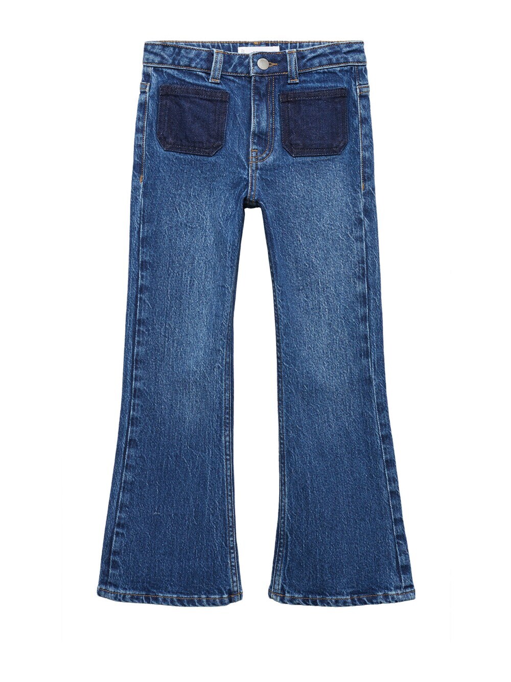 

Расклешенные джинсы MANGO KIDS MILENA, синий