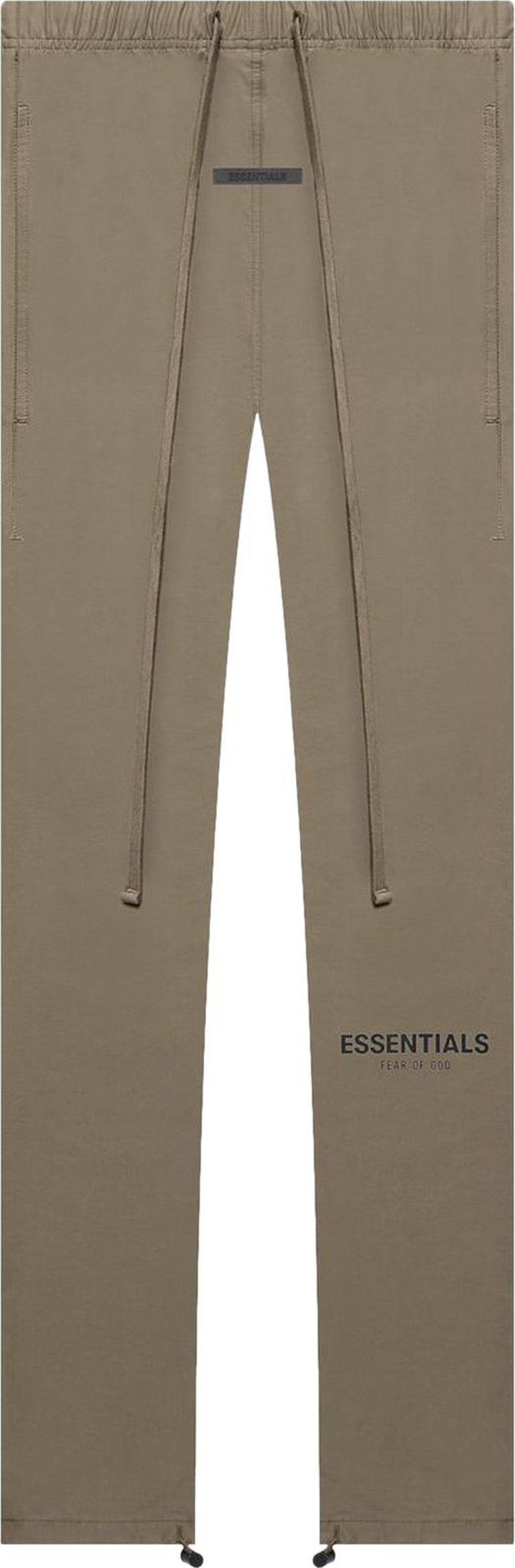 Брюки Fear of God Essentials Track Pant 'Harvest', коричневый - фото