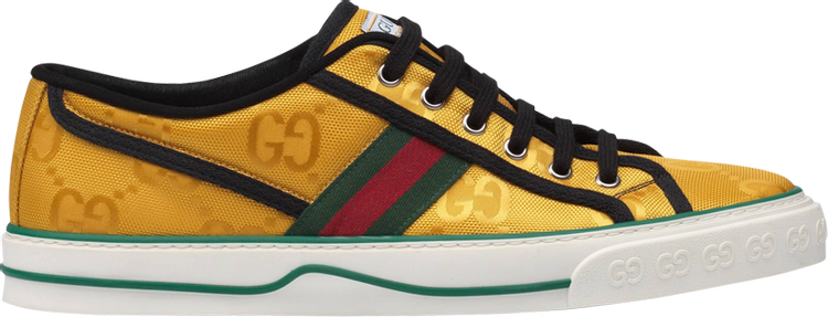 

Кроссовки Gucci Tennis 1977 Off the Grid Low Yellow, желтый