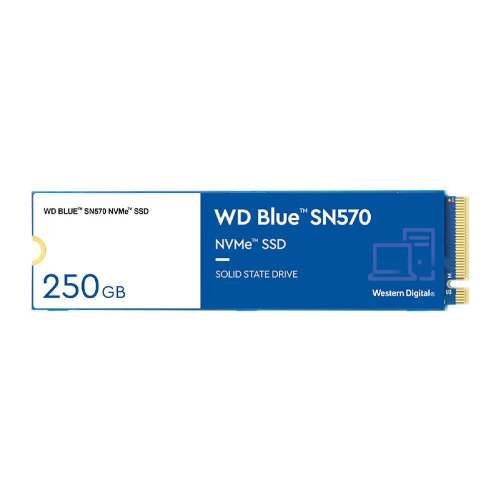 SSD-накопитель Western Digital Blue Disk SN570 250GB накопитель ssd western digital 250gb wds250g3b0c