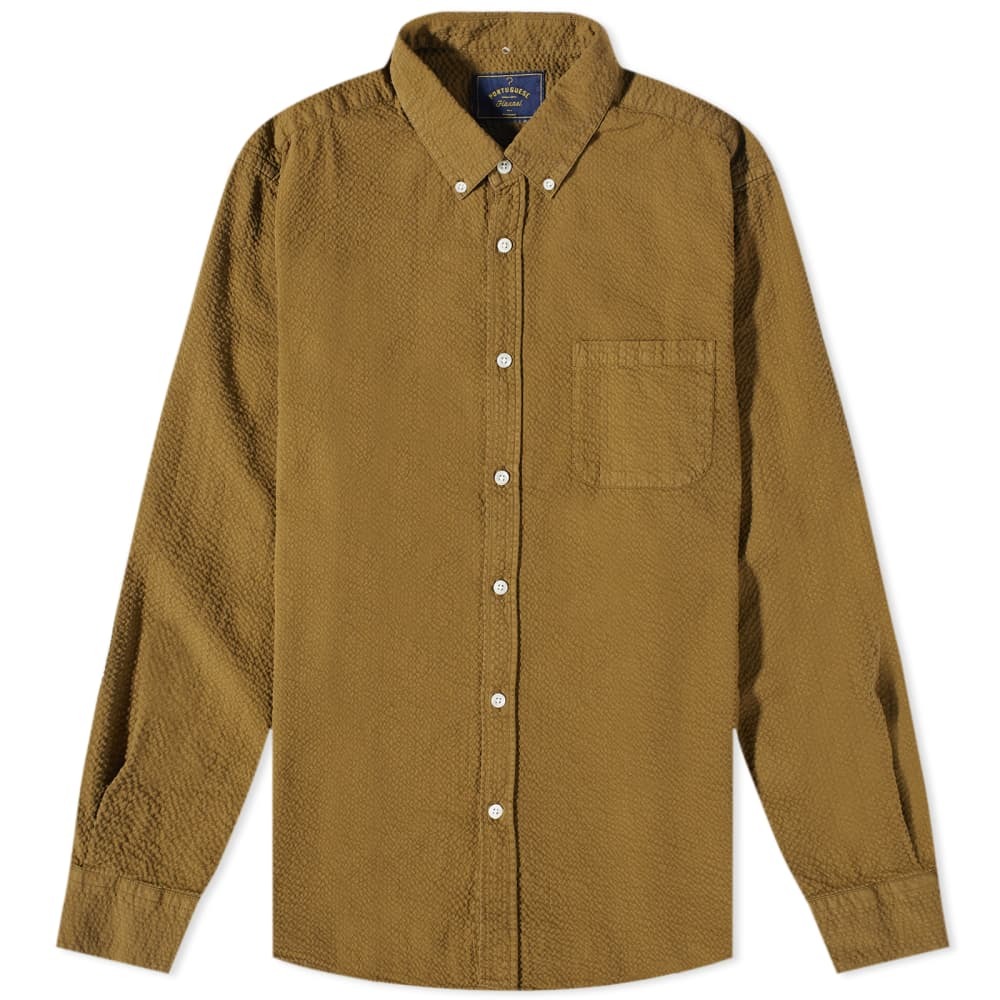 

Рубашка Portuguese Flannel Atlantico Seersucker Shirt