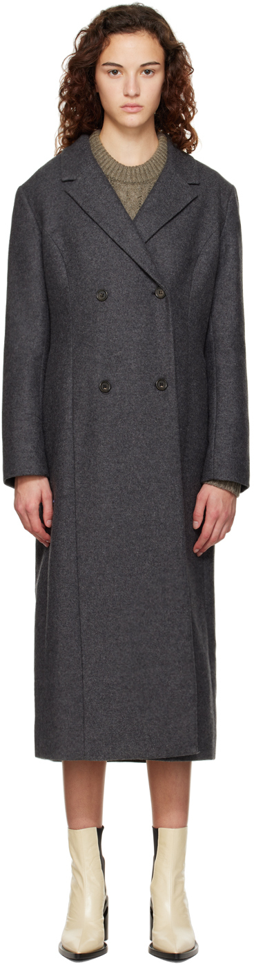

Серое пальто манхэттен The Garment, Серый