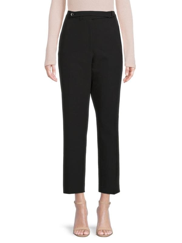 

Укороченные брюки с высокой посадкой Ted Baker Black