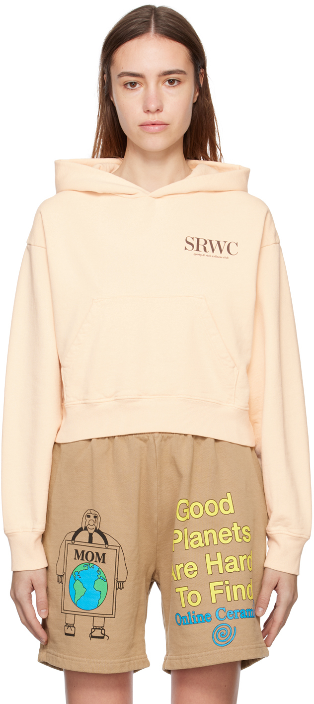 

Бежевый худи Upper East Side Sporty & Rich