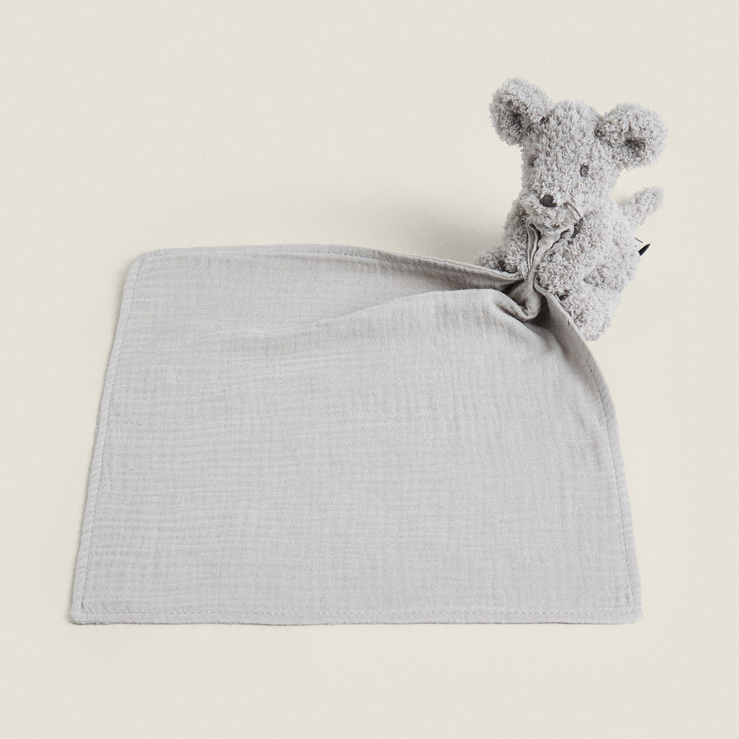 

Детская мышка мягкая игрушка Zara Home, серый