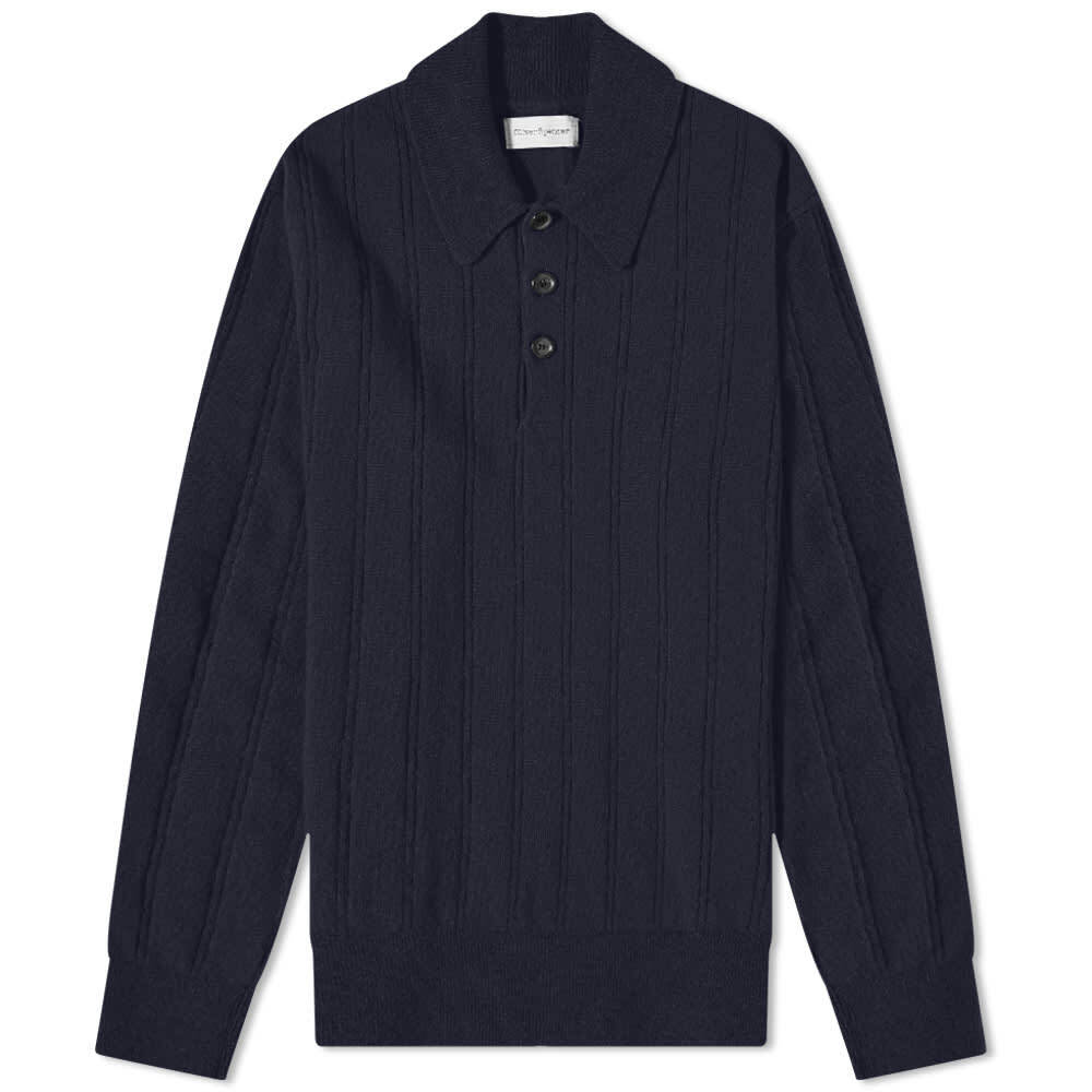 

Футболка Oliver Spencer Pablo Knitted Polo