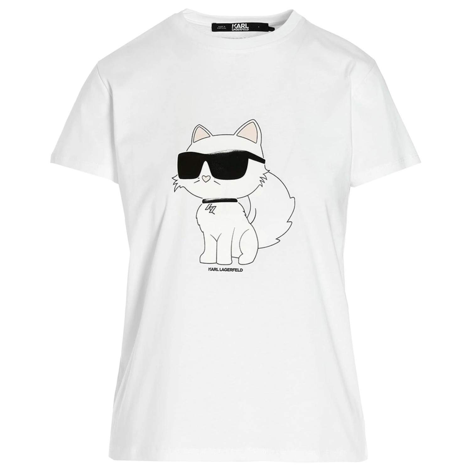 

Футболка Karl Lagerfeld Ikonik 2.0 Choupette, белый