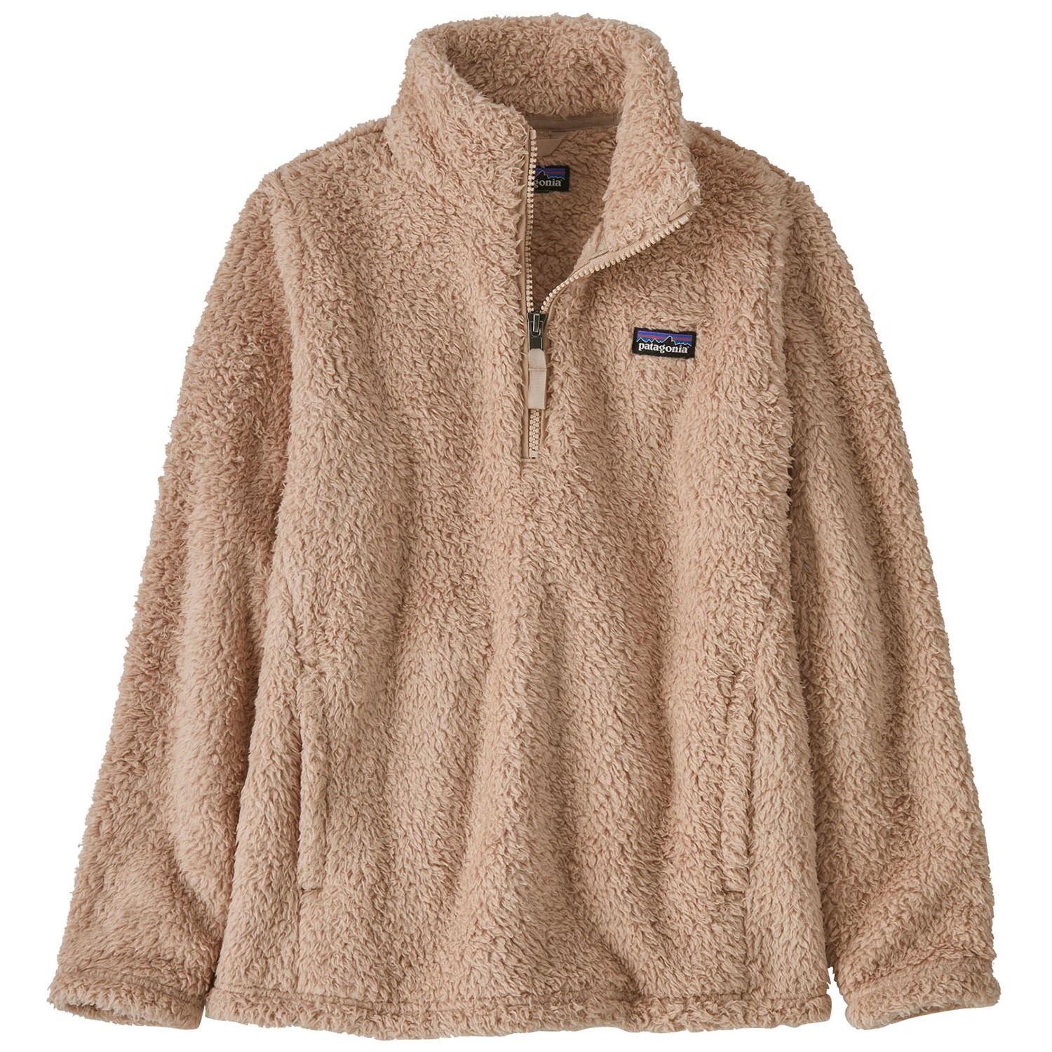 

Куртка Patagonia для девочек флисовая, бежевый