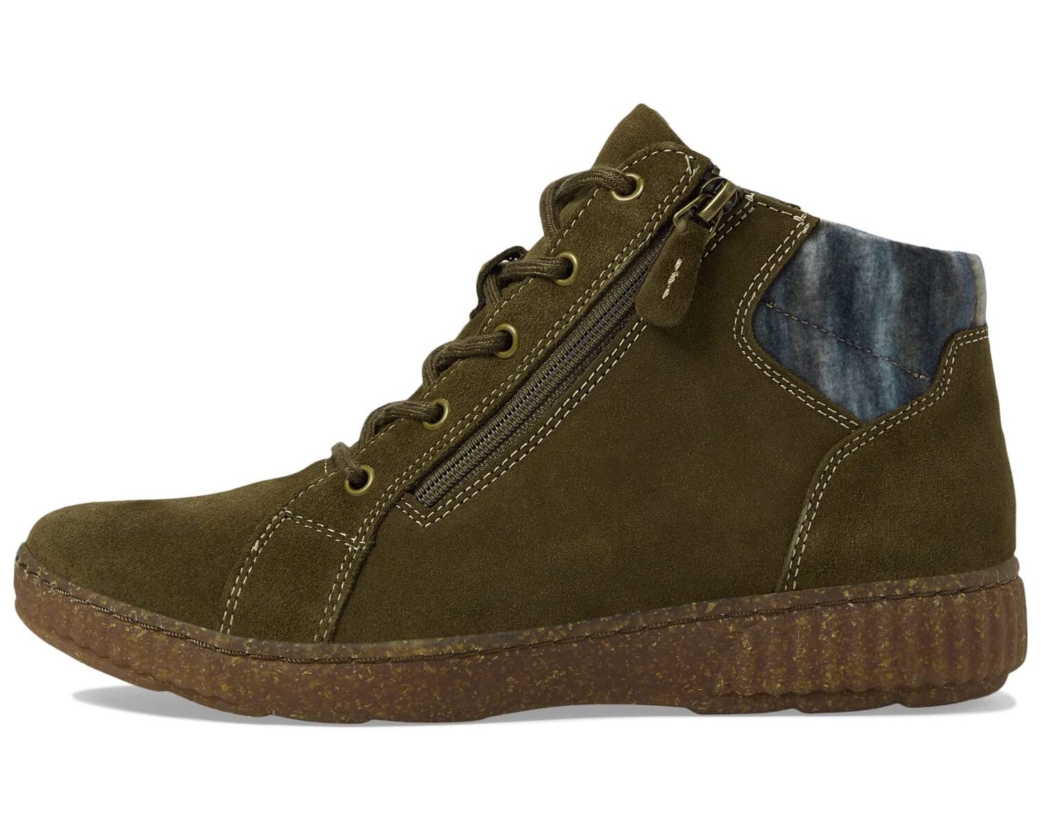 

Ботинки Caroline Park Clarks, оливковый