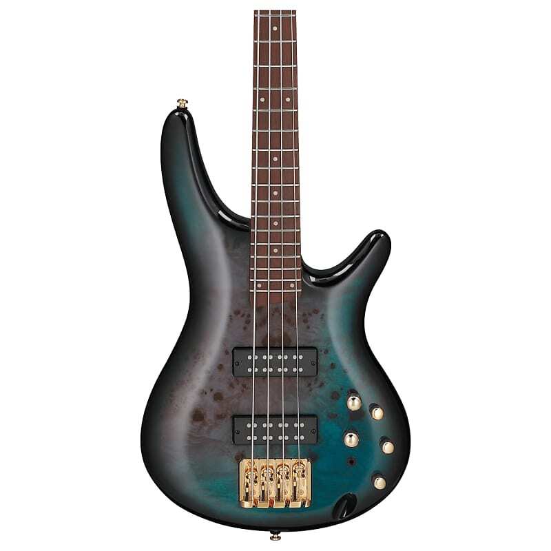 

Ibanez SR400EPBDX SR Стандартная 4-струнная бас-гитара, Tropical Seafloor Burst