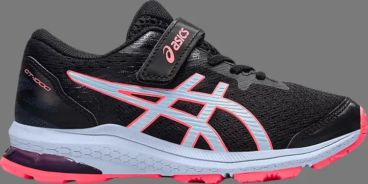 

Кроссовки gt 1000 10 ps 'black soft sky' Asics, черный
