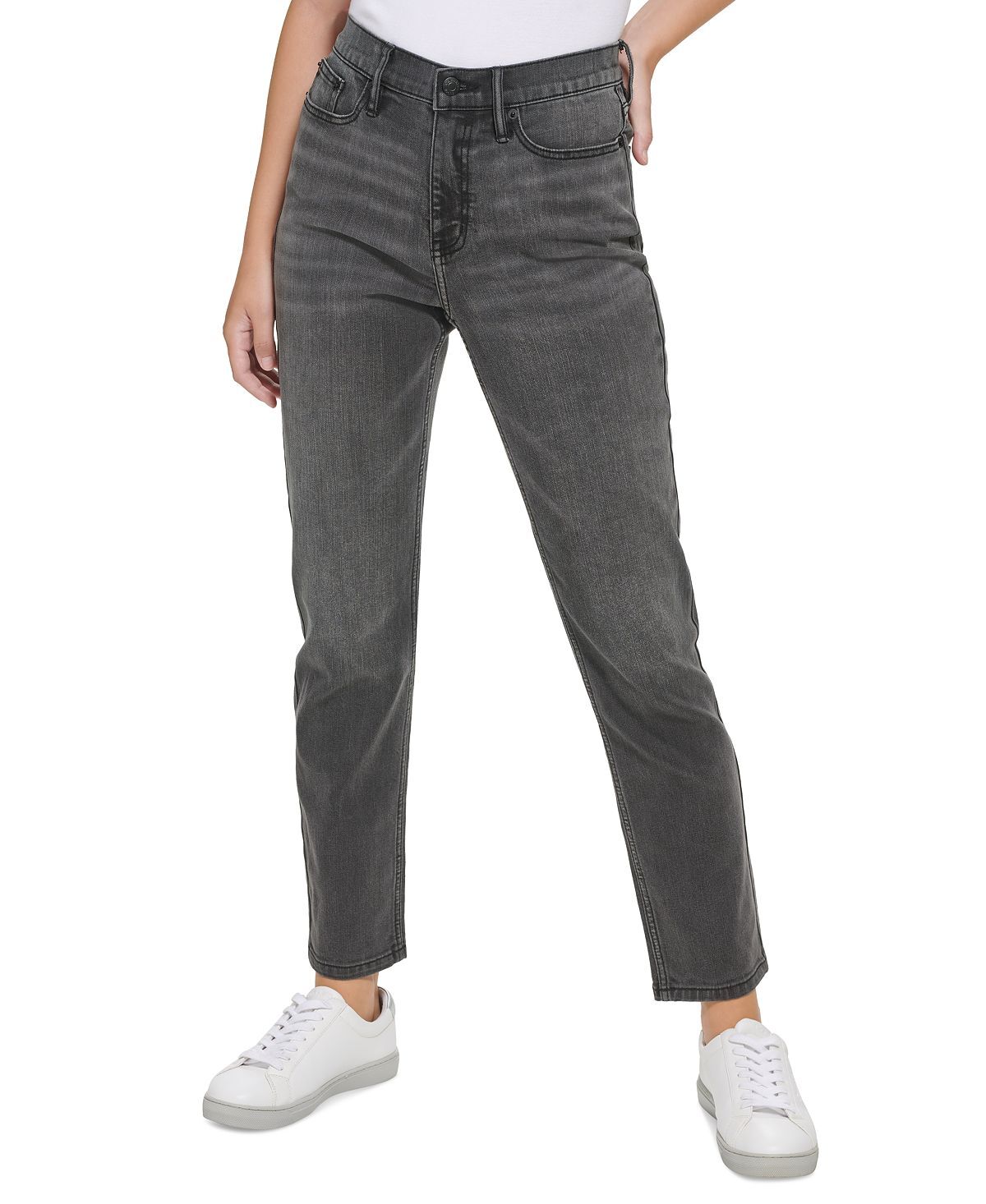 

Женские зауженные джинсы с высокой посадкой Calvin Klein Jeans