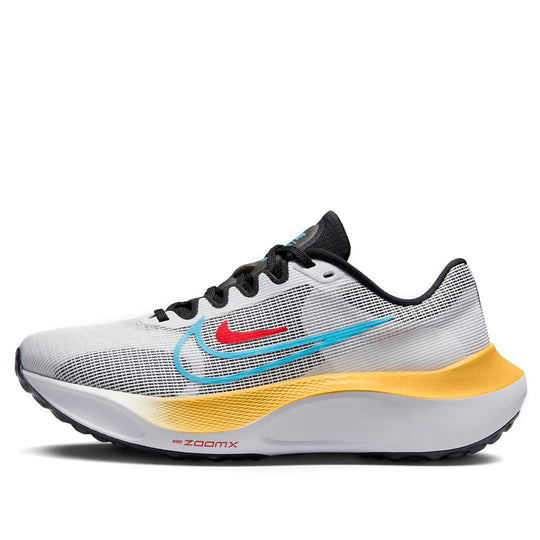 

Кроссовки (WMNS) Nike Zoom Fly 5 'White Black Baltic Blue' DM8974-002, серый (Размер 36,5 RU)