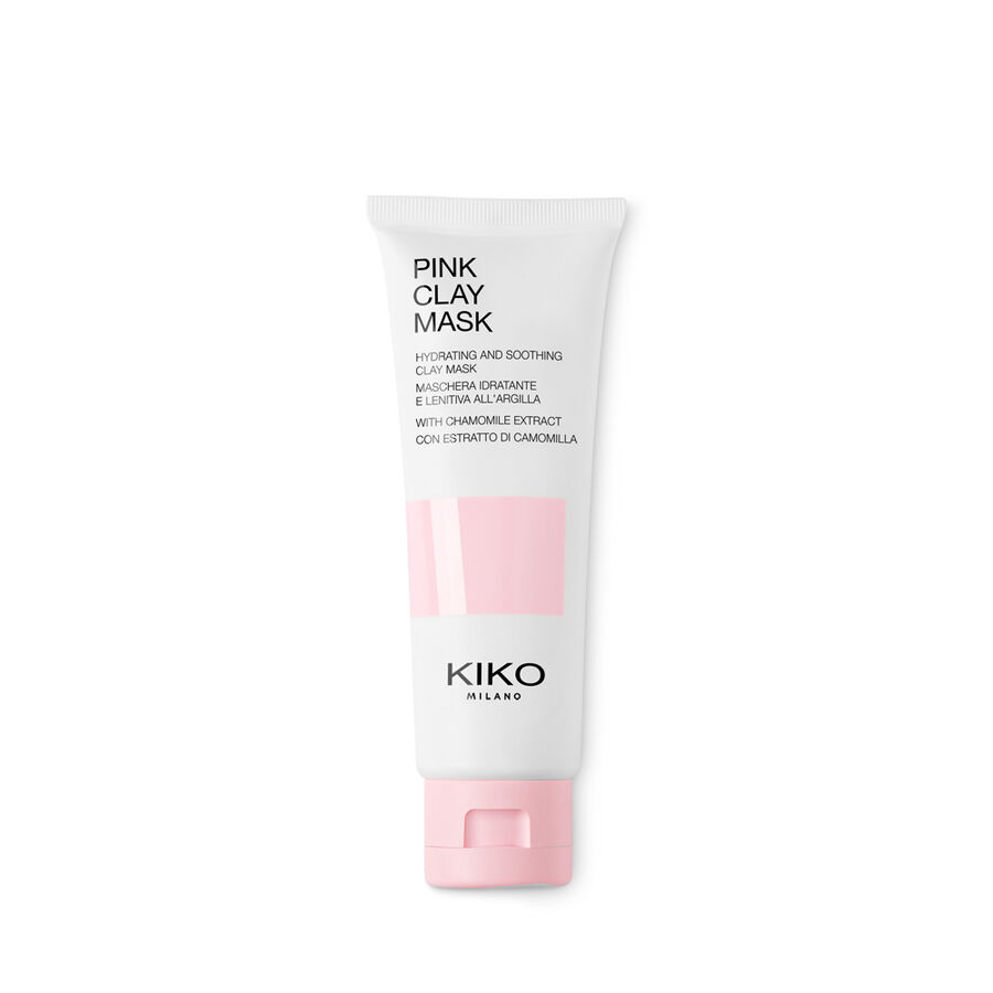 Kiko Milano Pink Clay Mask увлажняющая и успокаивающая маска для лица с ромашкой и розовой глиной, 50 мл увлажняющая и успокаивающая маска для лица с ромашкой и розовой глиной kiko milano pink clay mask 50 мл