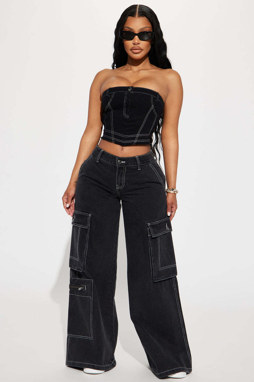 

Джинсы Fashion Nova FN08082201, черный