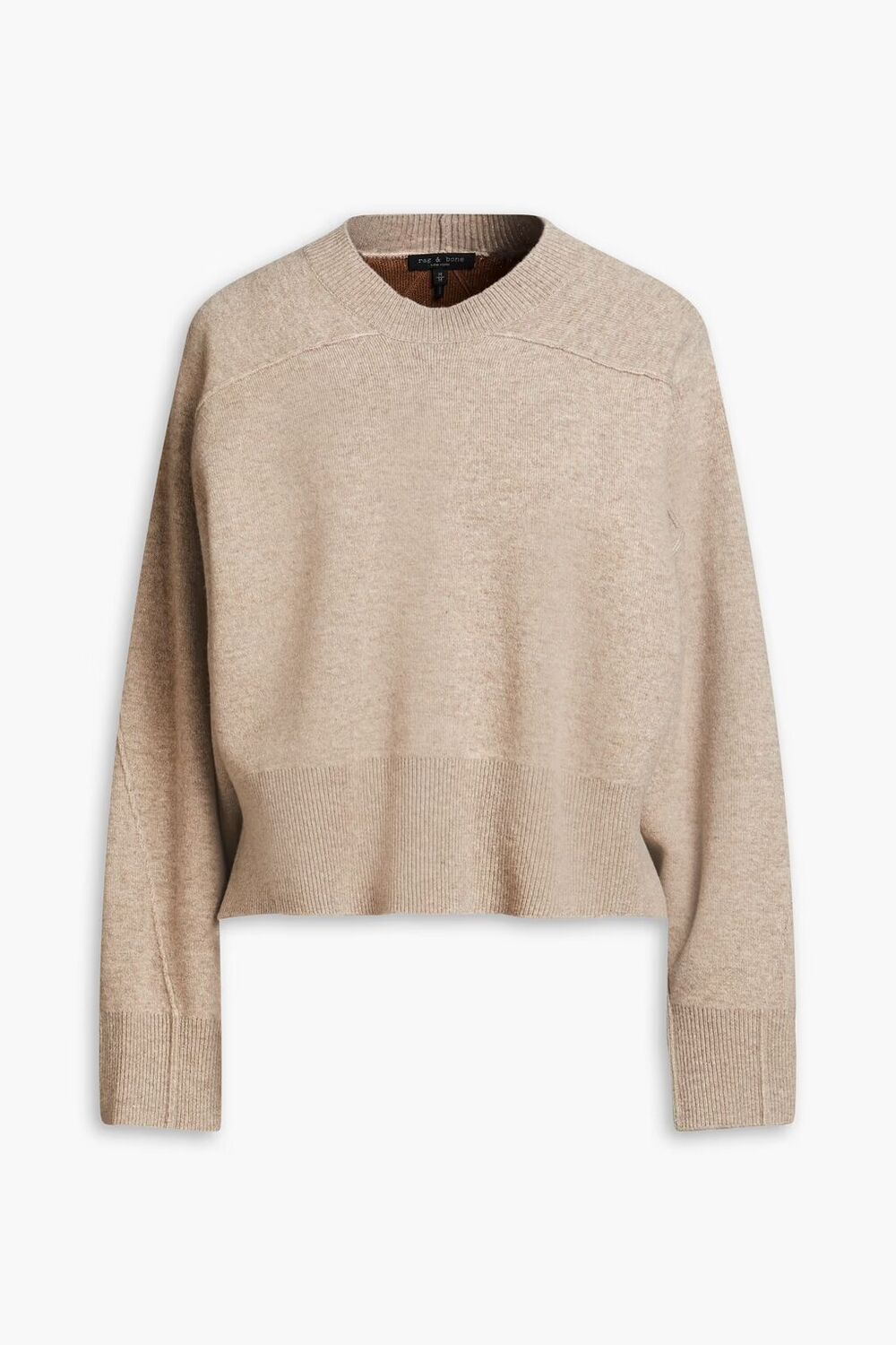 

Свитер Brady из смесовой шерсти Rag & Bone, светло-коричневый