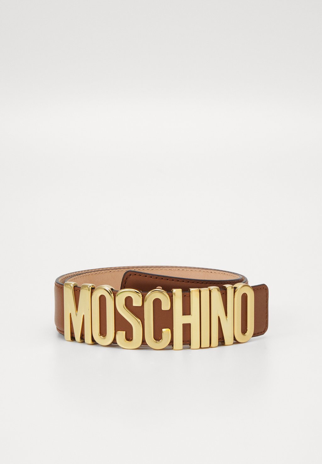 

Ремень Belts MOSCHINO, коричневый