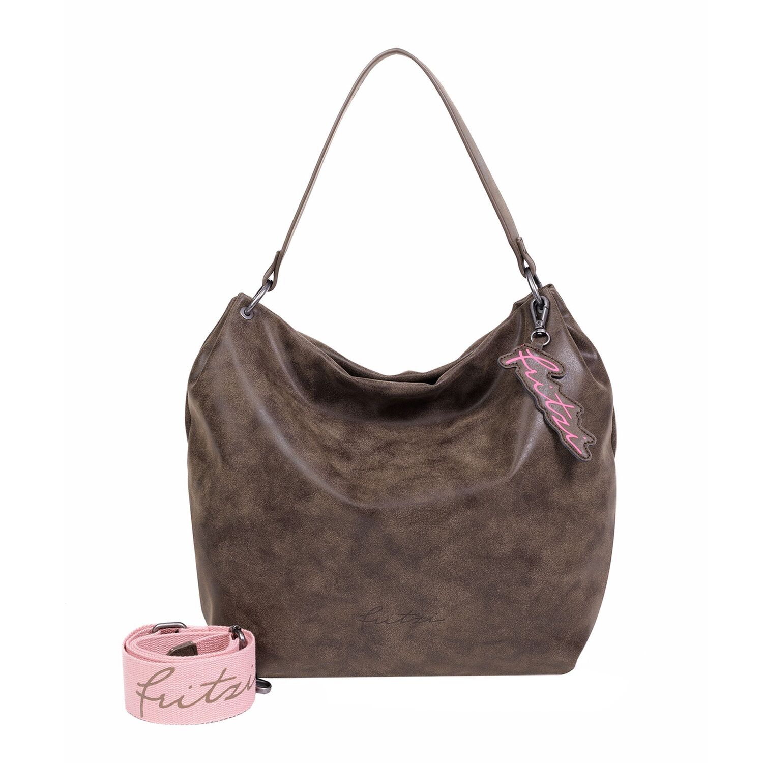 

Сумка через плечо Fritzi aus Preußen Joshi02 Vintage 32.5 cm, цвет choc