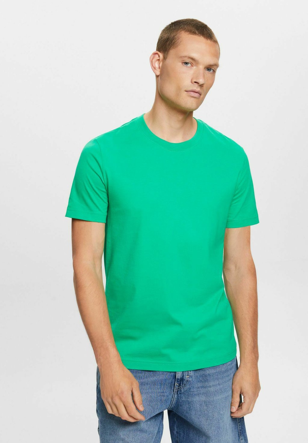 Базовая футболка Esprit, зеленый