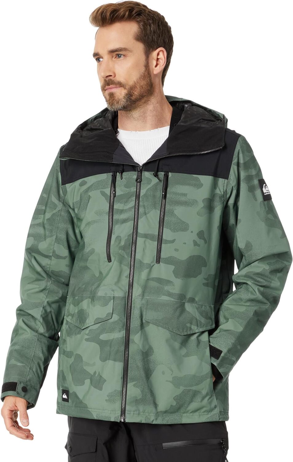 

Куртка Fairbanks Jacket Quiksilver, цвет Spray Camo Laurel Wreath