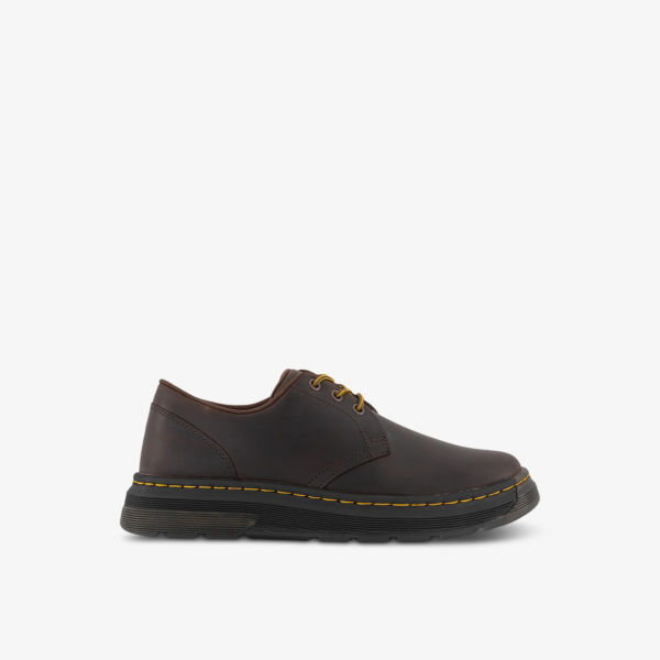 

Кожаные кроссовки crewson с низким берцем на шнуровке Dr. Martens, коричневый