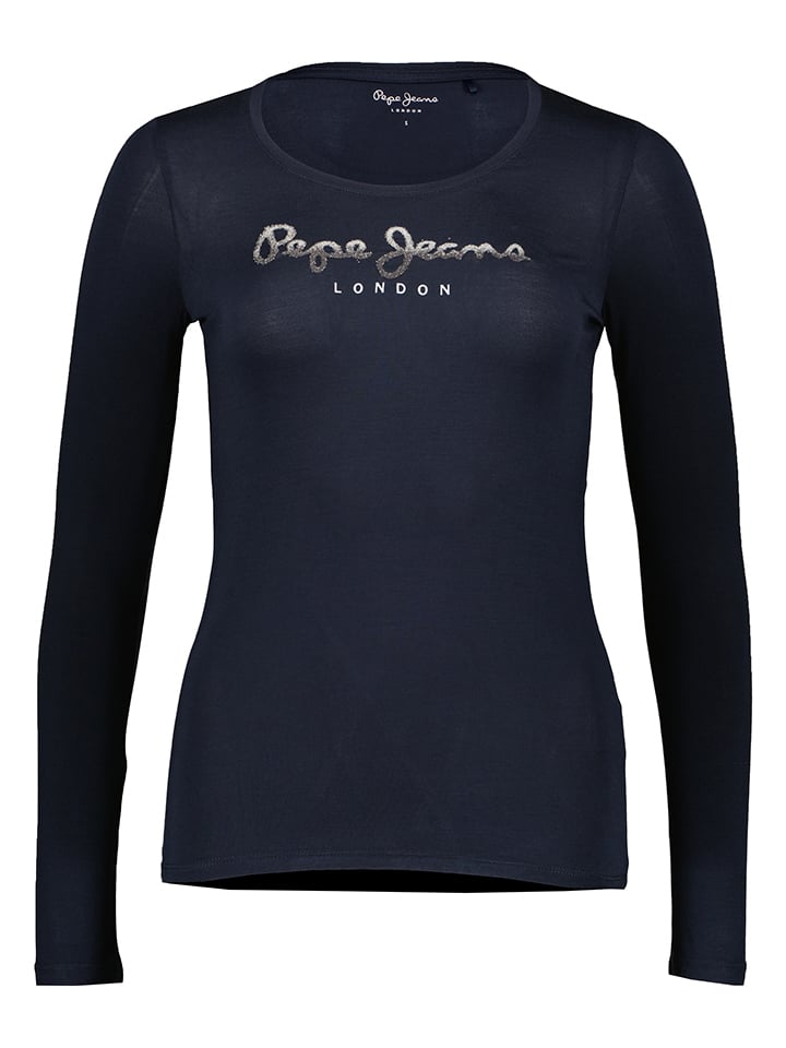 

Лонгслив Pepe Jeans, темно-синий