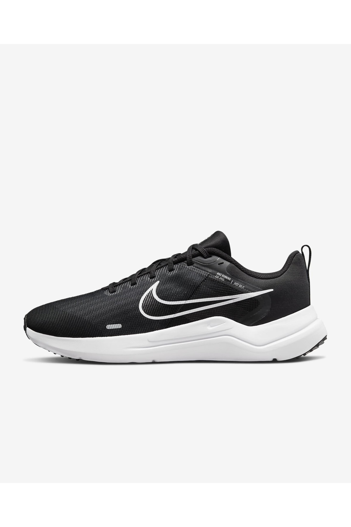 Мужские кроссовки для бега по шоссе Dd9293-001 Downshifter 12 , черный Nike