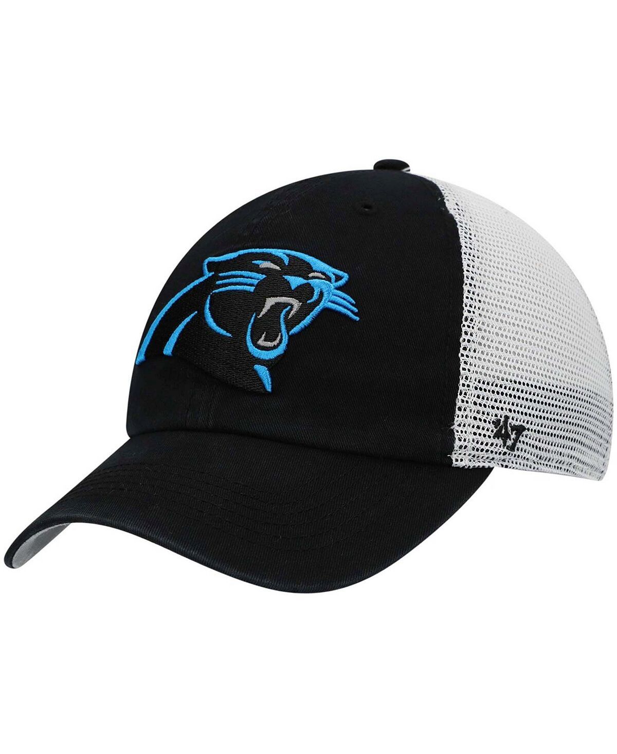 

Мужская черная регулируемая шапка Carolina Panthers Blue Hill Closer '47 Brand