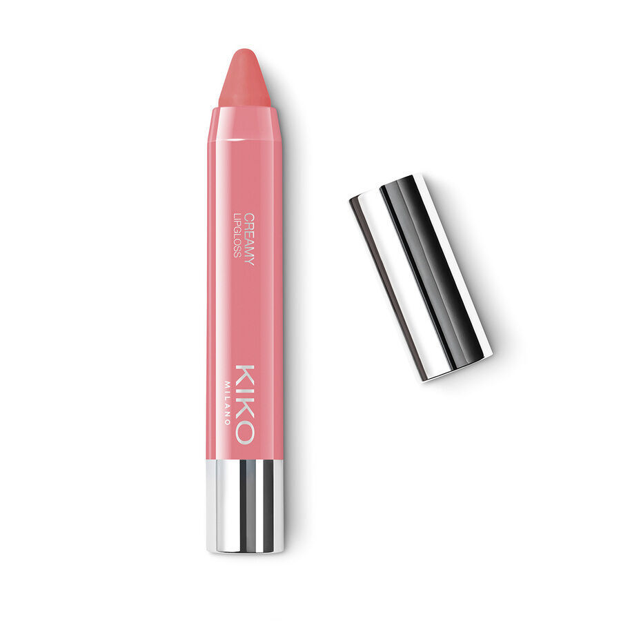 

Блеск для губ 102 перламутровый клубнично-розовый Kiko Milano Creamy Lipgloss, 2,84 гр