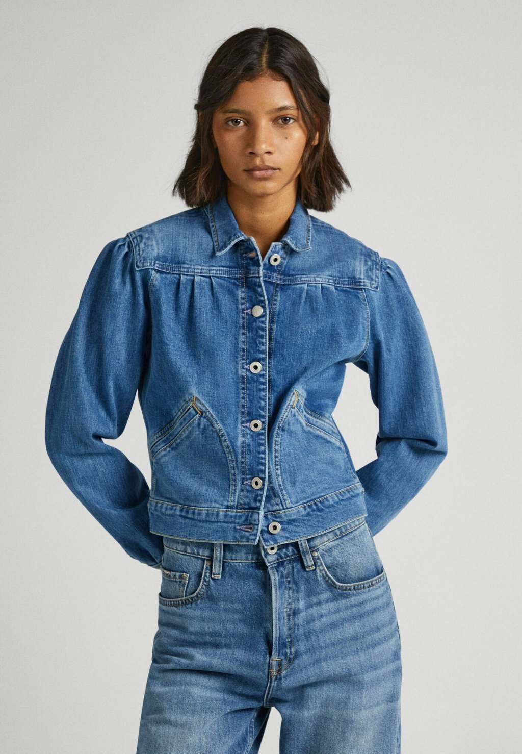 

Джинсовая куртка Nancy Noughties Pepe Jeans, цвет denim