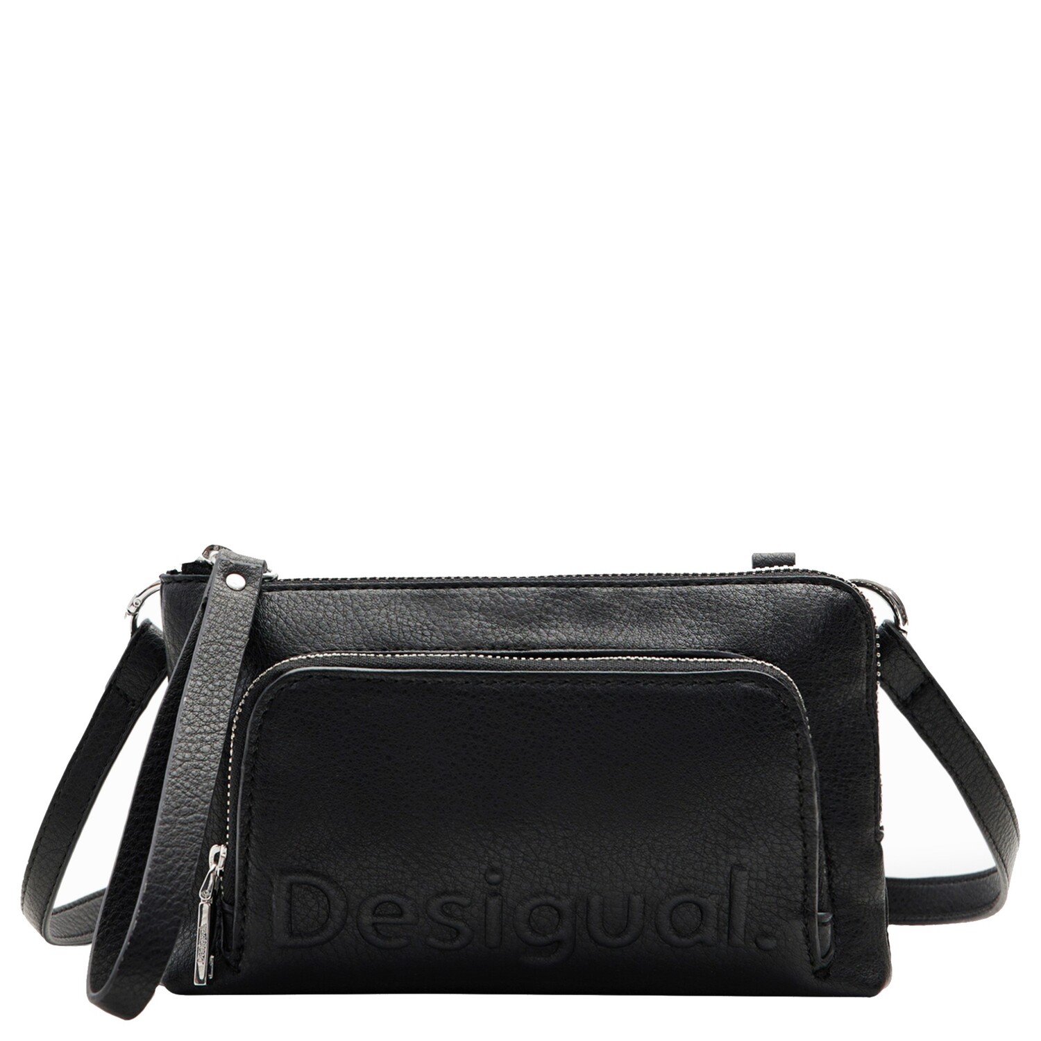 

Сумка через плечо Desigual Half Logo 24 Lisa Umhängetasche 20 см, черный