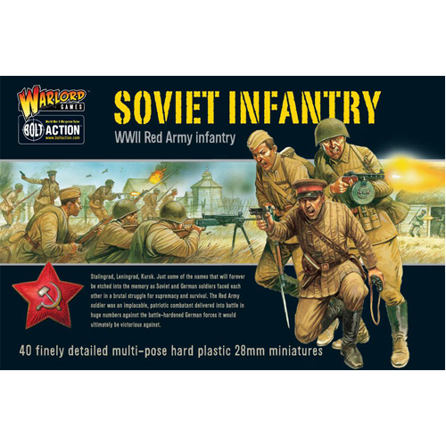 фигурки british infantry regiment warlord games Фигурки Soviet Infantry Warlord Games