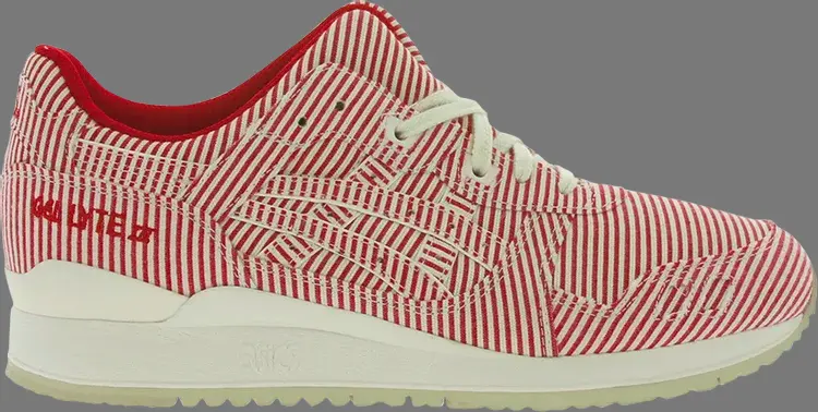 

Кроссовки gel lyte 3 'millionaires row' Asics, красный
