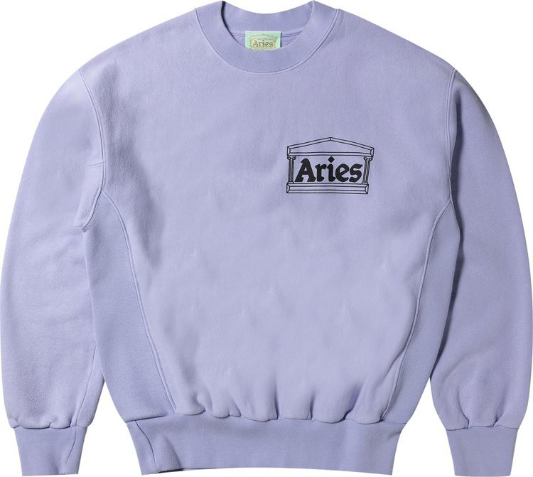 

Толстовка Aries Premium Temple Sweatshirt 'Lilac', фиолетовый