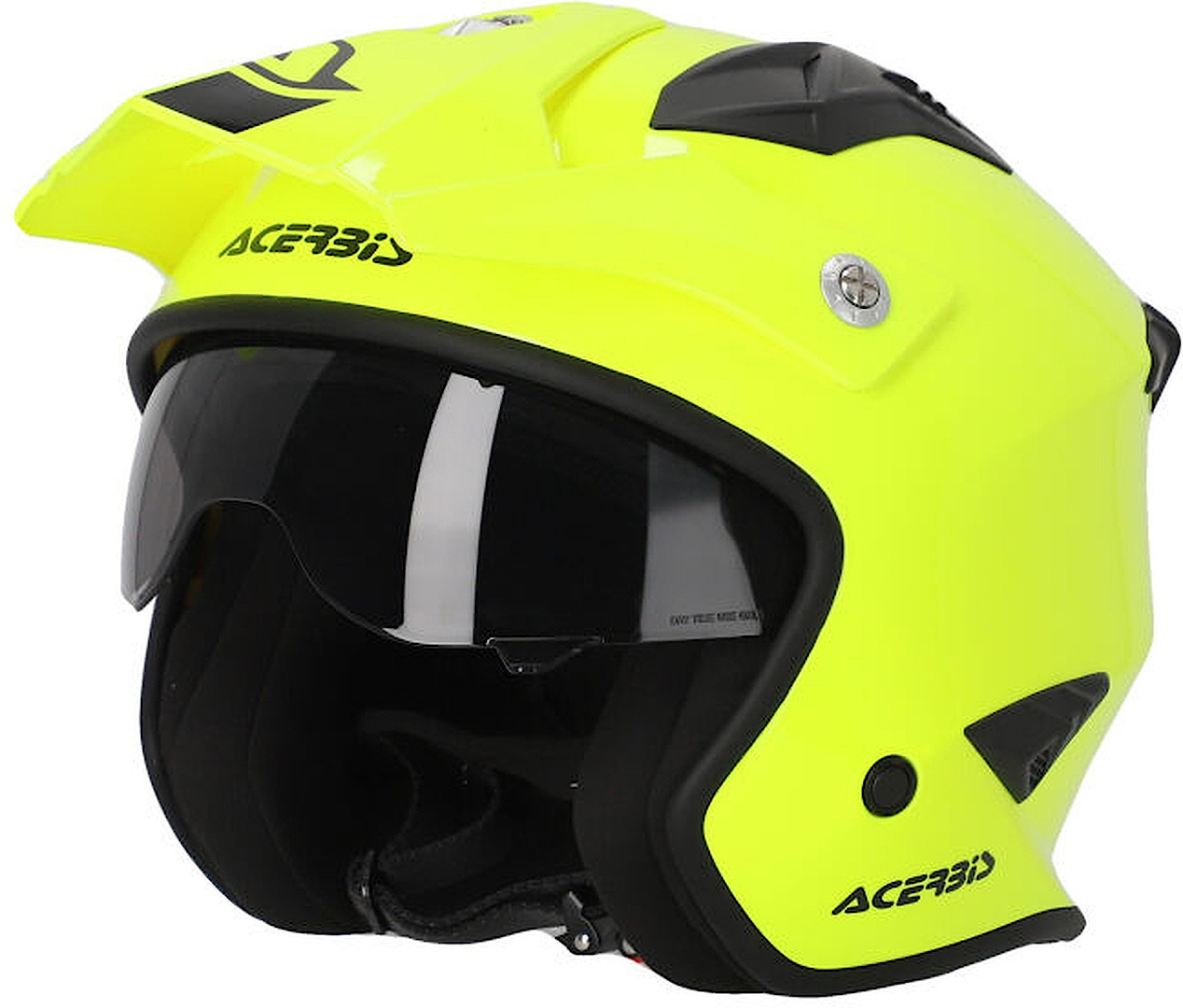 Шлем Acerbis Aria 2023 Solid реактивный, желтый шлем acerbis aria 2023 solid реактивный серый