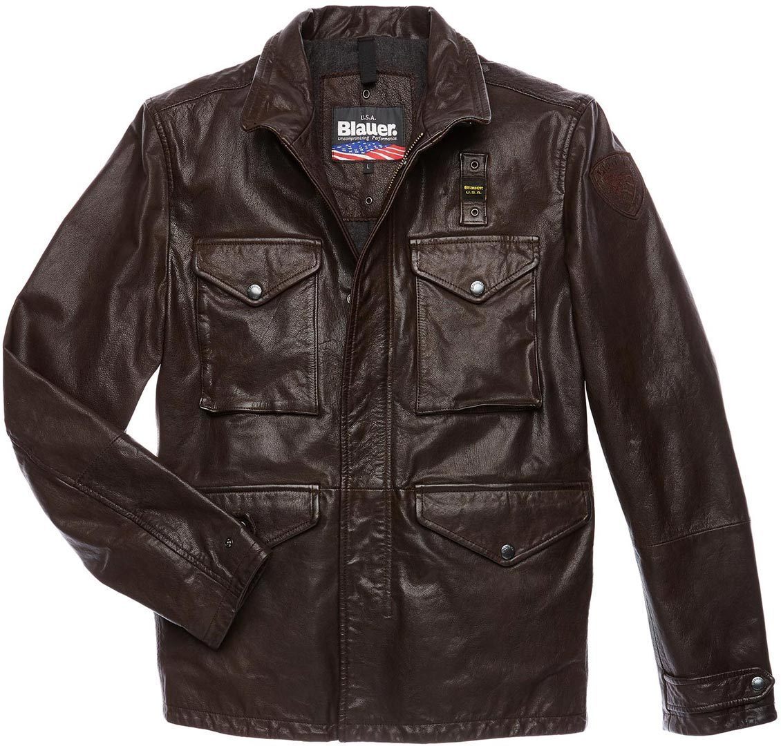 

Blauer USA Michigan Кожаная куртка, коричневый