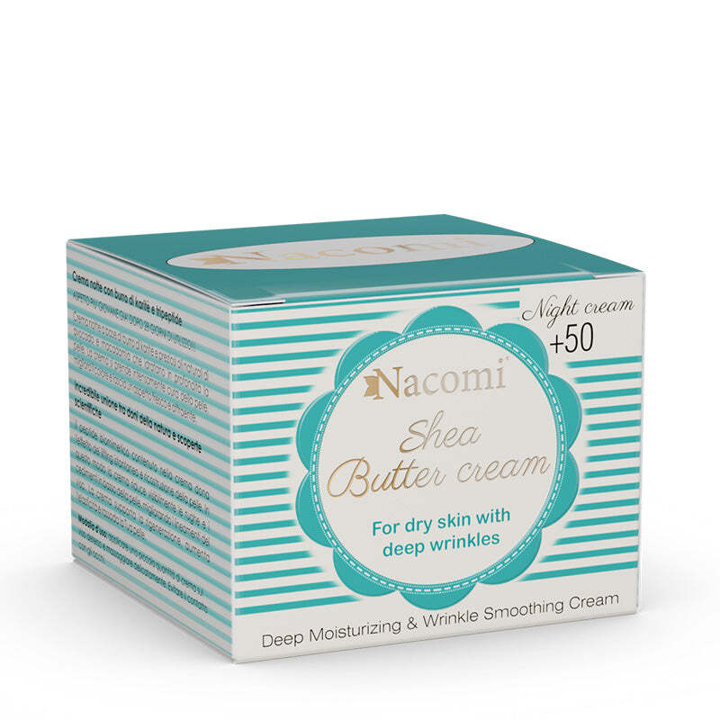 

Nacomi Крем для лица Shea Butter Cream с пептидом 50+ на ночь 50мл