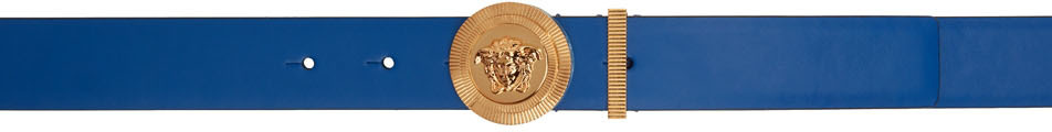 

Синий пояс с Медузой Versace