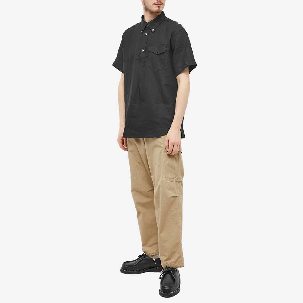 Engineered garments short store sleeve shirt