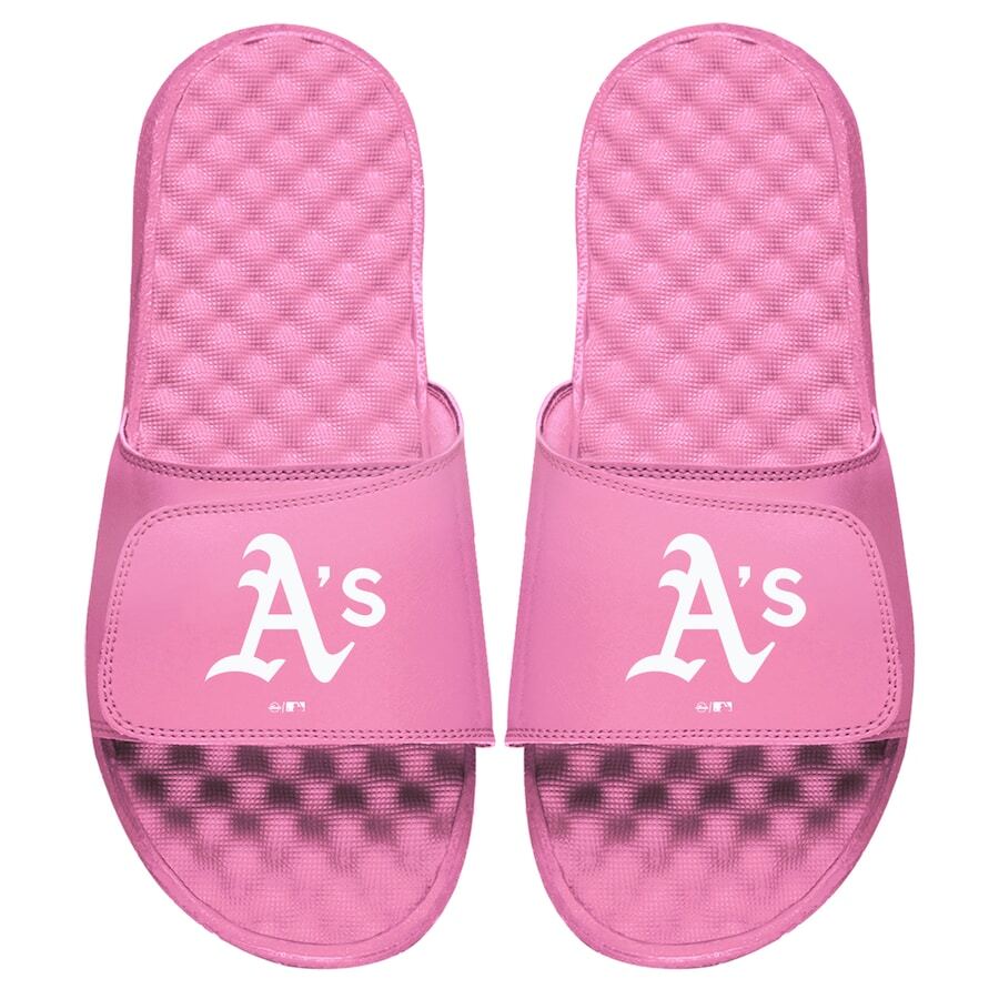 

Шлепанцы ISlide Oakland Athletics, розовый