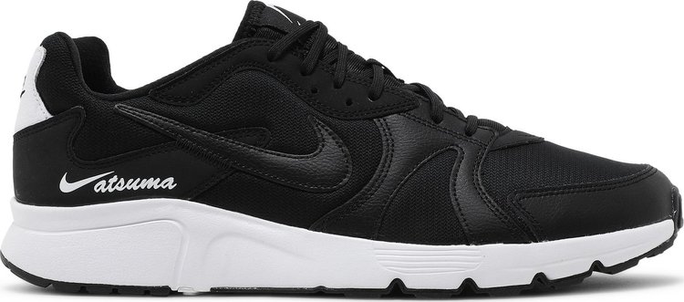 Кроссовки Nike Atsuma 'Black White', черный - фото