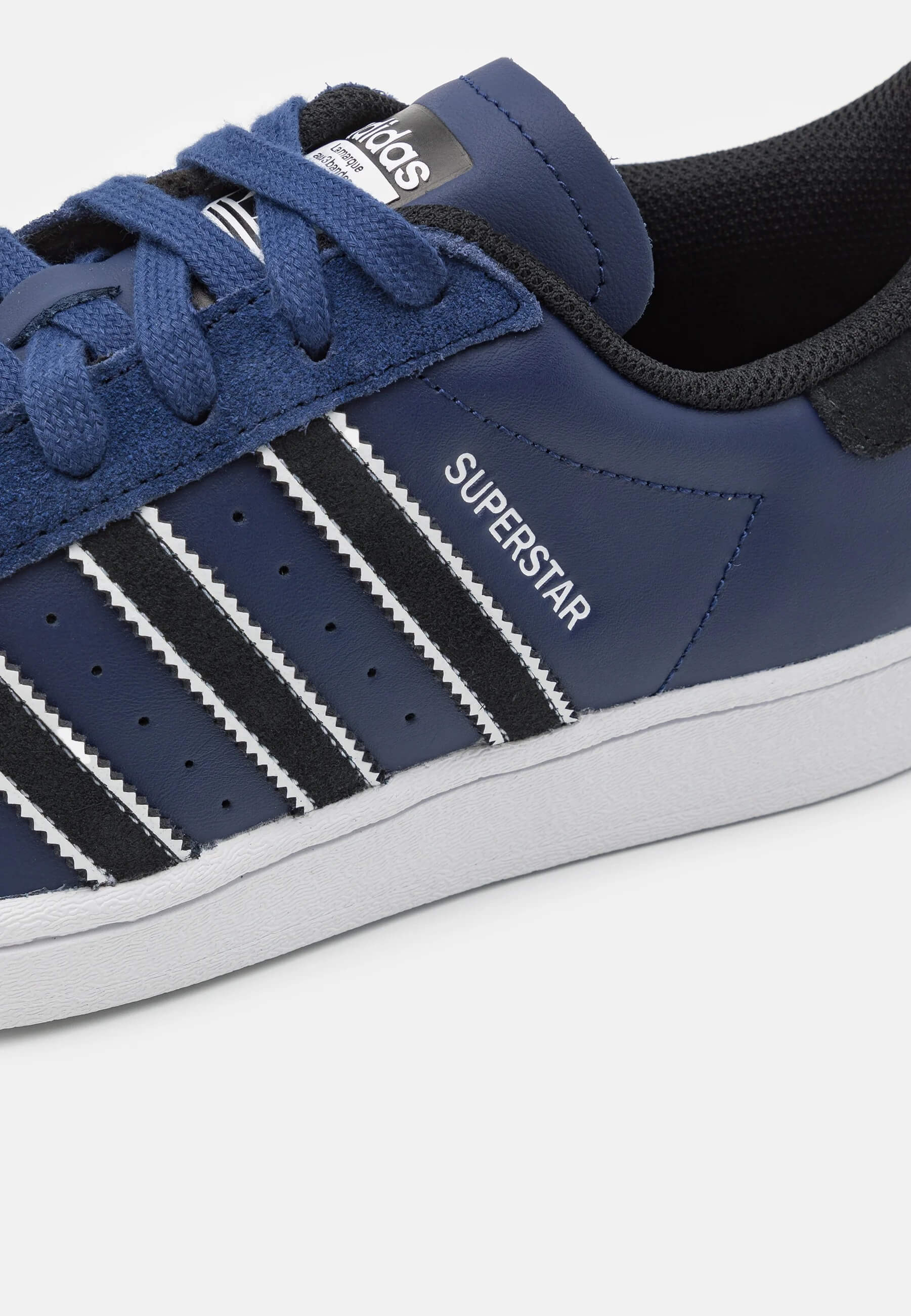 Superstar bande on sale bleu marine