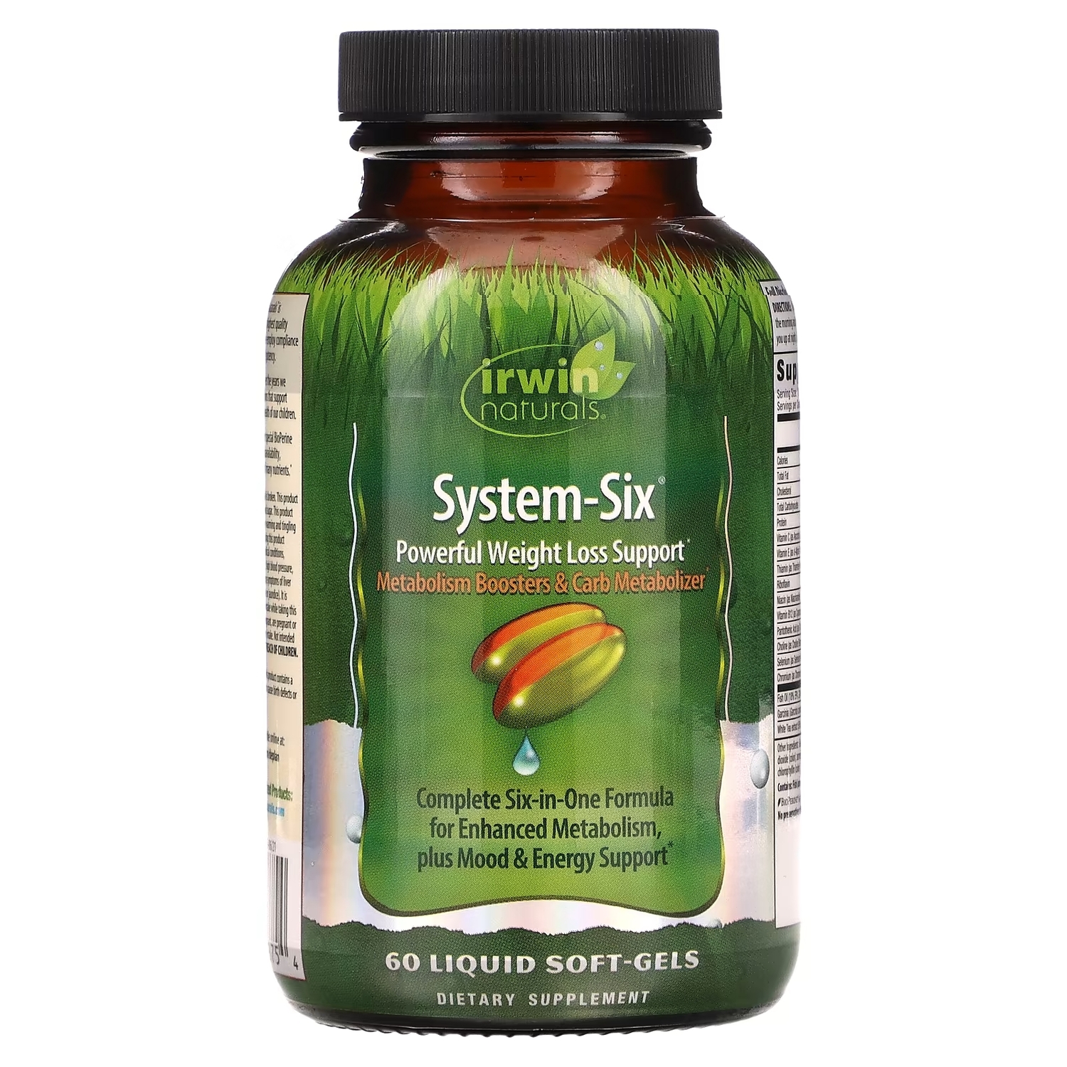 

Средство для Снижения Веса Irwin Naturals System-Six, 60 капсул