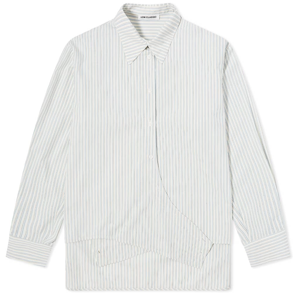 

Рубашка Low Classic Striped Side Button Shirt