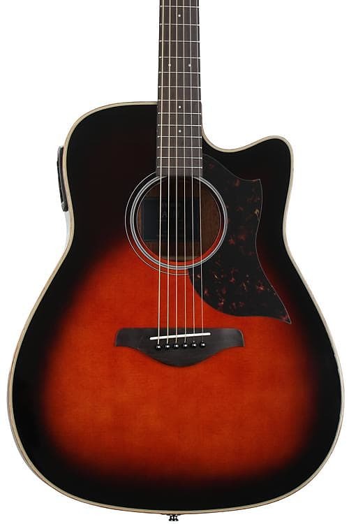 

Yamaha A1M Dreadnought Cutaway Электроакустическая гитара - Tobacco Brown Sunburst A1M TBS