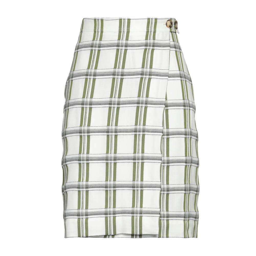 

Юбка Victoria Beckham Mini, белый/зеленый
