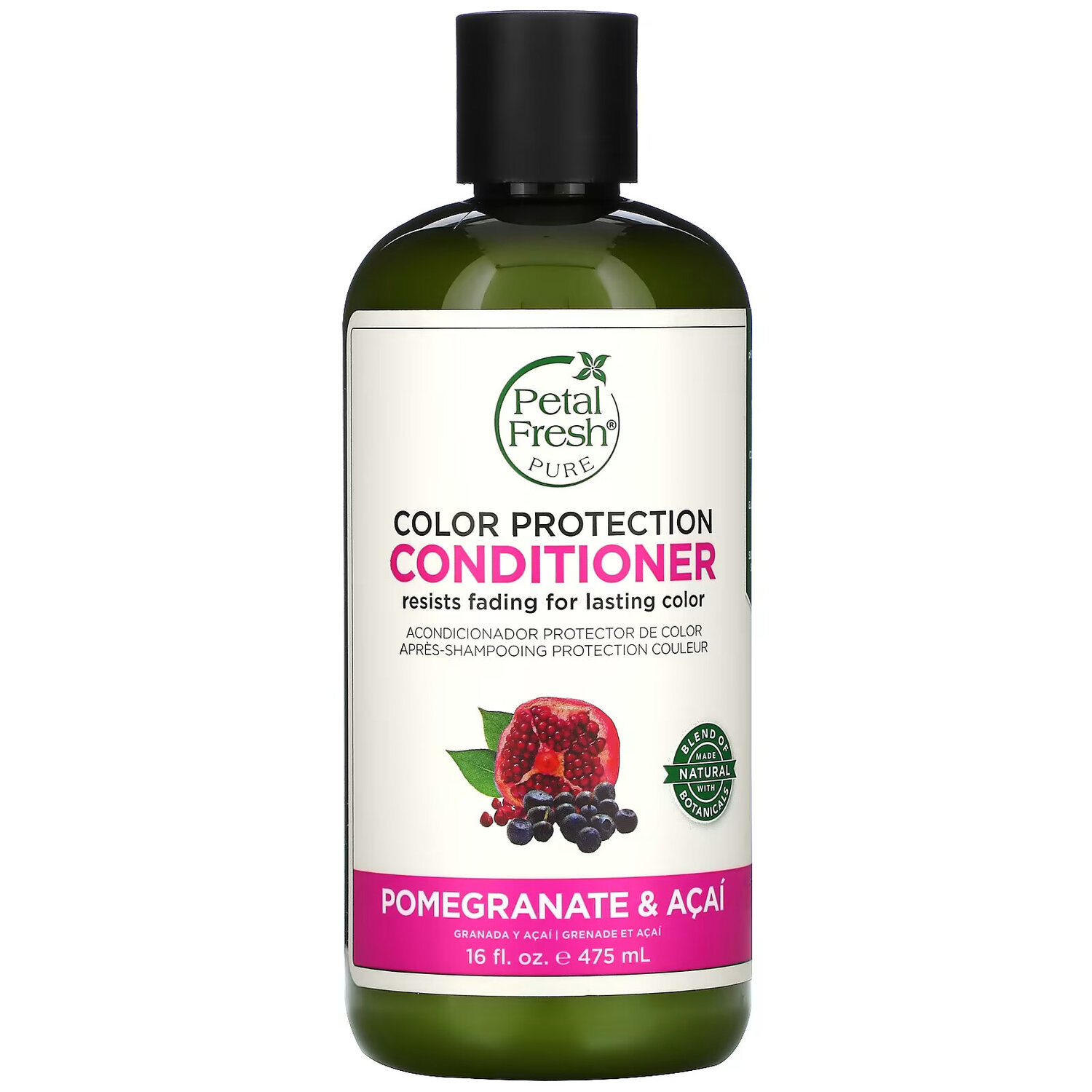 

Petal Fresh, Кондиционер для защиты цвета кожи, гранат и асаи, 475 мл (16 жидк. Унций)